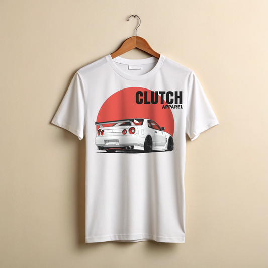 Clutch Apparel Red Sun Skyline Tee T-Shirt